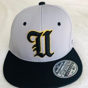 Grey & Black Baseball Cap